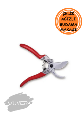 Wuvera Çelik Ağızlı Bağ Budama Makası – Keskin ve Ergonomik Budama Yardımcınız