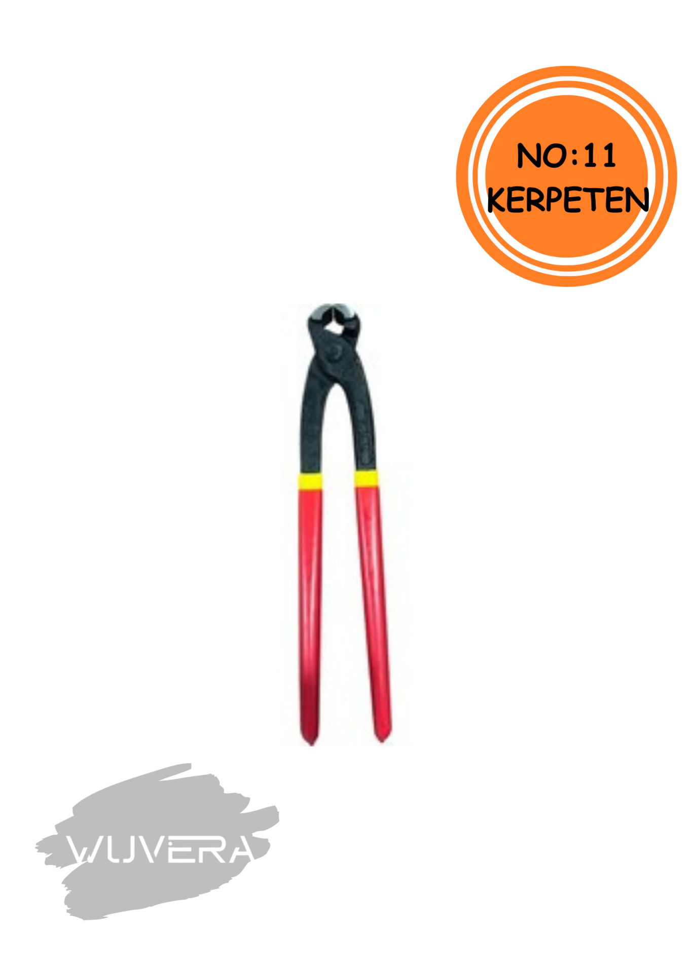 Wuvera 11 Numara Betoncu Kerpeteni – Profesyonel Tel Kesme ve Demir Bağlama İçin İdeal