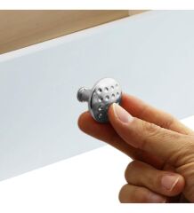 WUVERA Düğme Kulp Mobilya Mutfak Çekmece Dolap Dolabı Kapak Kulpu Kulpları Kulbu Metal Mat Krom