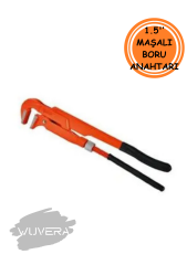 Wuvera 1,5'' Maşalı Boru Anahtarı – Sanayi Tipi Güçlü ve Dayanıklı Anahtar