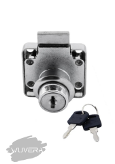 WUVERA Kare Çekmece Kilidi Kapak Dolap Posta Kutusu Kilit 2 Anahtarlı