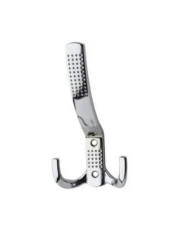 WUVERA Portmanto Askı Vestiyer Duvar Dolap Elbise Askısı Krom Metal Mobilya Kapı Askılığı Askılık Uzun Model