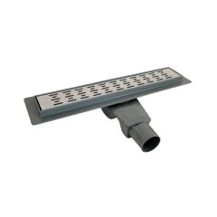 WUVERA 20 cm Duş Kanalı Yer Sifonu Gider Krom - Wuvera