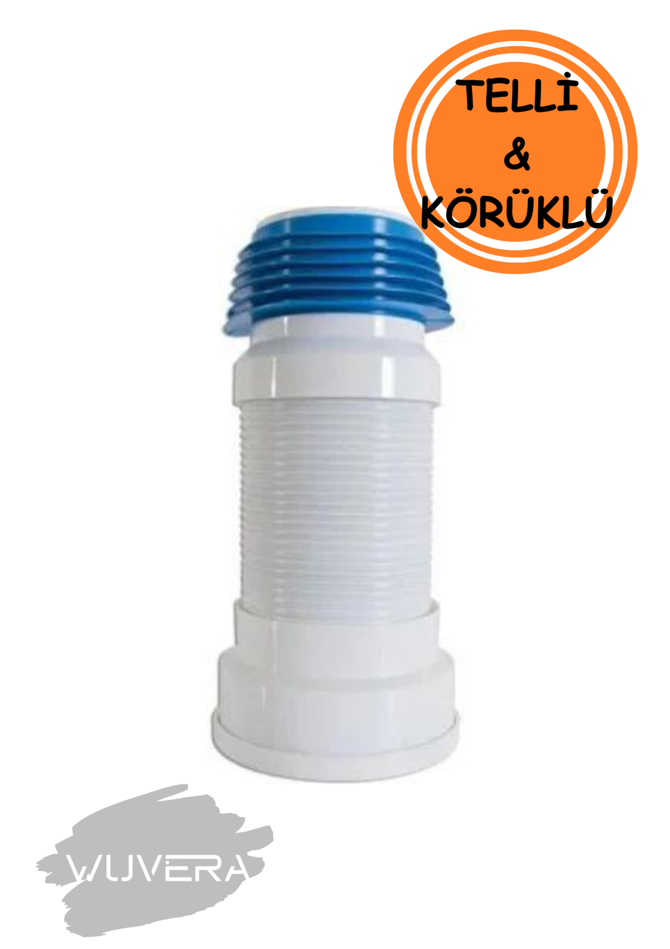 WUVERA Körüklü Klozet Kadası (Telli) 100 Lük - 25-50 CM
