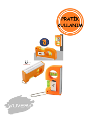 Wuvera Cep Tipi Su Terazisi – Mıknatıslı Mini Yapısı ile Pratik Kullanım