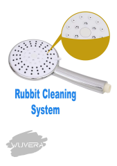 WUVERA Fonksiyonlu Venüs Banyo Duş Başlığı Fiskiyesi Telefonu