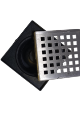 WUVERA 10*10 Ø50 Alttan Yer Süzgeci (sifon) Paslanmaz