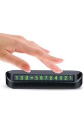 WUVERA Araç Park Telefon Numaratörü Mıknatıslı Aç Kapa Sistem