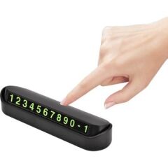 WUVERA Araç Park Telefon Numaratörü Mıknatıslı Aç Kapa Sistem