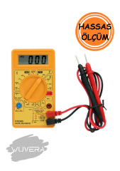 WUVERA Multimetre Avometre Ölçü Aleti