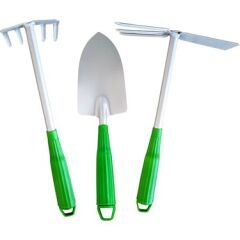 WUVERA Bahçe Seti 3'lü - Kürek, Tırmık Ve Çapa