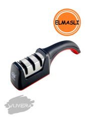 Wuvera Profesyonel Bıçak Bileyici – 3 Açılı Elmas, Seramik ve Çelik El Bıçakları Bileme