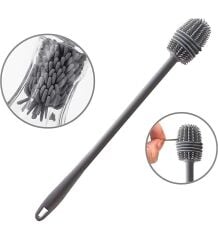 Wuvera TPR Silikon Fırça – Matara, Biberon, Emzik, Temizleyici, Kavanoz, Termos, Suluk, Yağ Şişesi Temizleme Fırçası