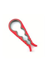 Pratik Kavanoz Kapağı Açacak 4 Boğum 8 Kademeli Şişe Kavanoz Açacağı Silikon