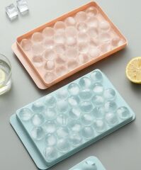 33 Hazneli Küre Buz Kalıbı 2 Renk