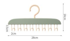8 Kancalı Çok Amaçlı Yapışkanlı Askı