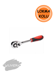 Wuvera 1/4” Lokma Cırcır Kolu – Bisiklet, Motosiklet ve Araba Tamirleri İçin Kompakt Anahtar