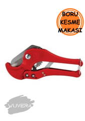 Wuvera 42 mm Plastik Boru Kesme Makası – Tesisat ve PVC Boru Kesimleri İçin Keskin El Aleti