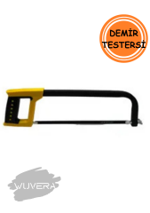 Wuvera 300 mm Demir Testere Kolu – Metal ve Plastik Yüzeyler İçin Pratik El Aleti