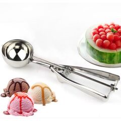 Wuvera Paslanmaz Çelik Dondurma ve Helva Kaşığı – Pratik ve Dayanıklı Kullanım