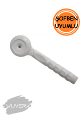 Wuvera Elektrikli Şofben Plastik Duş Başlığı - Dayanıklı ve Pratik Tasarım