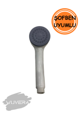 Wuvera Elektrikli Şofben Plastik Duş Başlığı - Dayanıklı ve Pratik Tasarım