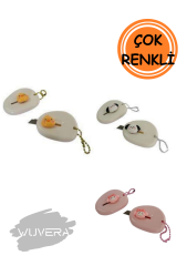 WUVERA Sevimli Emojili Mini Maket Bıçağı - (1 ADET)