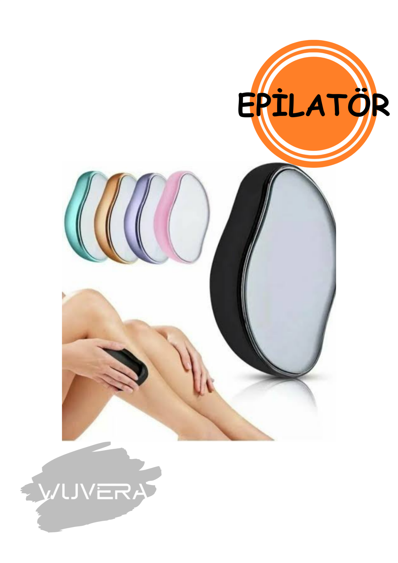 Wuvera Crystal Eraser Epilasyon Aleti - Fiziksel Kristal Tüy Silgisi (Tüy Alıcı)