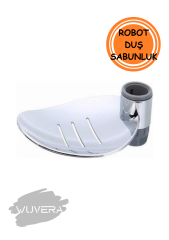 Wuvera Robot Duş Sürgülü Duş Sabunluğu - Modern ve Pratik Tasarım