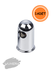 Wuvera Krom Kaplama Tepe Yağmurlama Duş Seti Robotu - Duvara Montaj Aparatı ve Yedek Parça (1 Adet)