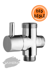 Wuvera Robot Duş Yönlendiricisi - 1/2 ve 3/4 Bağlantı Uyumlu Aparat