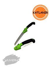 Wuvera Katlanır Budama Testeresi – 180 mm Kompakt ve Keskin Bahçe Testere