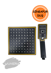 Singapore Robot Duş Başlık Seti – Krom Kaplama Yağmurlama Duş Sistemi