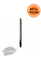 Wuvera Dekupaj Metal Testere – 1 Adet, Sert Metal Kesimlerine Uygun Hassas Bıçak