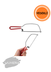 Wuvera Mini Kıl Testere – Ahşap, Cam, Metal ve Fayans Kesim İçin Pratik El Aleti