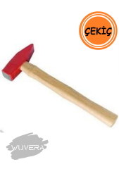 Wuvera 300 gr Ahşap Saplı Çekiç – Tadilat ve Marangozluk İçin Sağlam El Aleti
