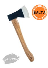 Wuvera Ahşap Saplı Balta – Güçlü, Dengeli ve Ergonomik Kesim Aracı