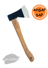 Wuvera Ahşap Saplı Balta – Güçlü, Dengeli ve Ergonomik Kesim Aracı