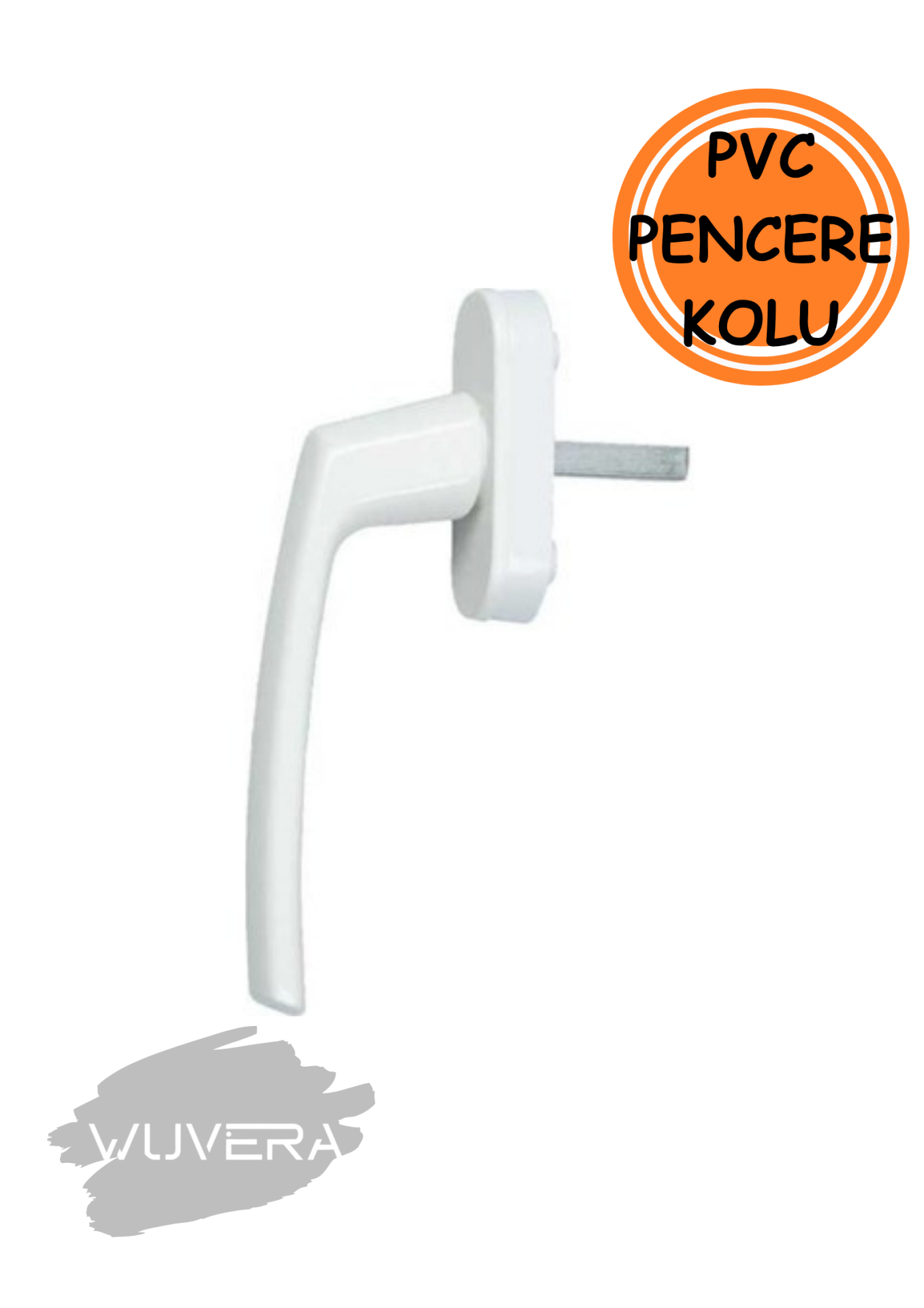 Wuvera Beyaz Pimapen Pencere Kolu – Uyumlu ve Şık Yedek Kol