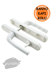 Wuvera PVC Pimapen Banyo/WC Kapı Kolu – Hafif ve Pratik Kapı Çözümü