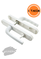 Wuvera PVC Pimapen Banyo/WC Kapı Kolu – Hafif ve Pratik Kapı Çözümü