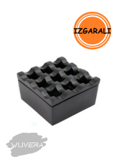 Wuvera Siyah Izgara Kül Tablası – Estetik ve Kullanışlı