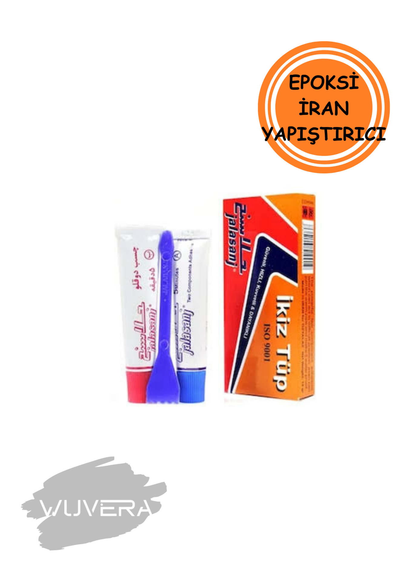 Wuvera Çelik Yapıştırıcı – Çift Karışımlı, Hızlı Kuruyan ve Dayanıklı Yapıştırıcı