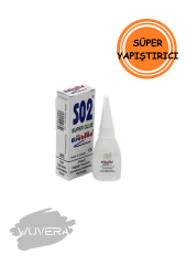 Wuvera S02 Japon Yapıştırıcı – Süper Güçlü, Hızlı Kuruma, 20 gr