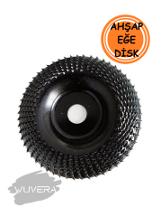 Wuvera 115 mm Ahşap Ağaç Torpu – Disk Tip Zımpara Uç, Taşlama Uyumlu
