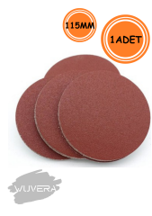 Wuvera 115MM 220 Kum Cırt Zımpara – Tekli, Cırtlı Yapı ile Kolay Kullanım 1 ADET