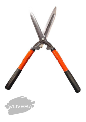 Wuvera Metal Saplı Çim Biçme Makası – Tırtırlı Kesici Ağızlı Bahçe Aracı