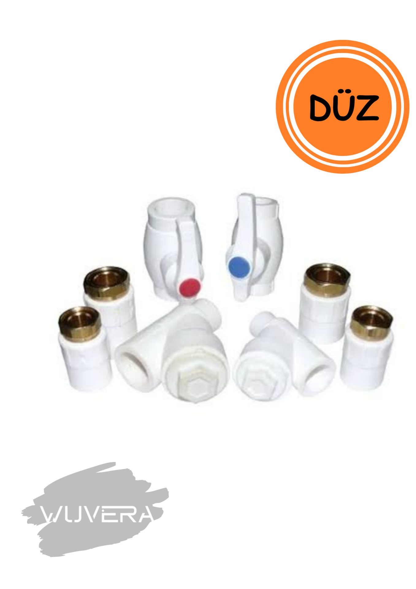 Wuvera Kombi Alt Bağlantı Seti Düz Tip – Kolay Montajlı ve Sızdırmaz Kombi Bağlantı Takımı