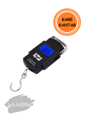 Wuvera Dijital El Kantarı – 50 KG Kapasiteli, Hassas ve Taşınabilir Tartım Çözümü!