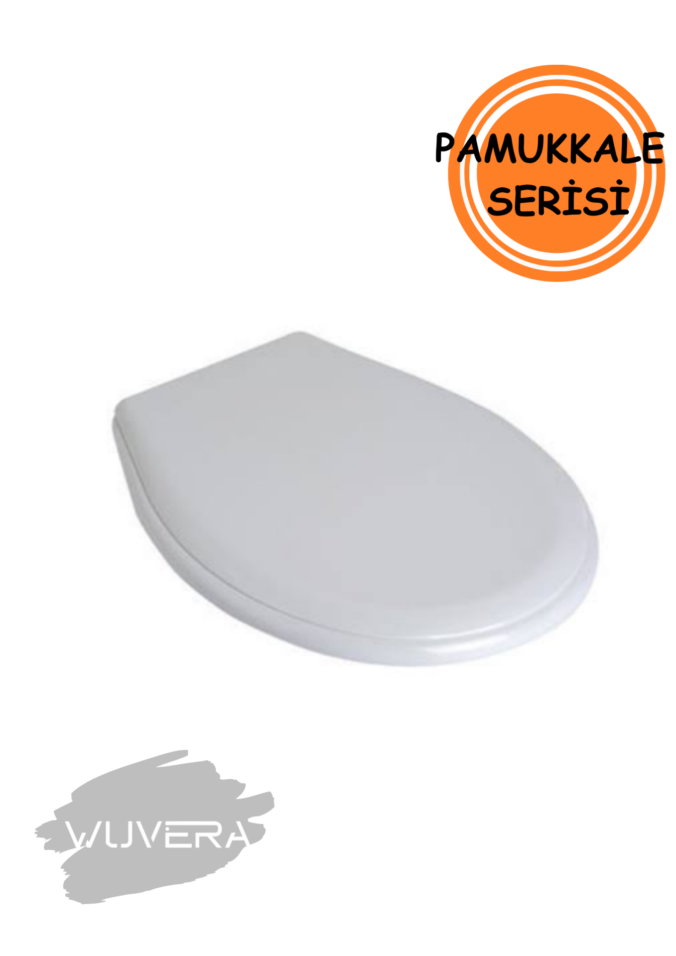 Wuvera Pamukkale Klozet Kapağı – Estetik, Sessiz ve Kolay Kurulumlu Banyo Aksesuarı